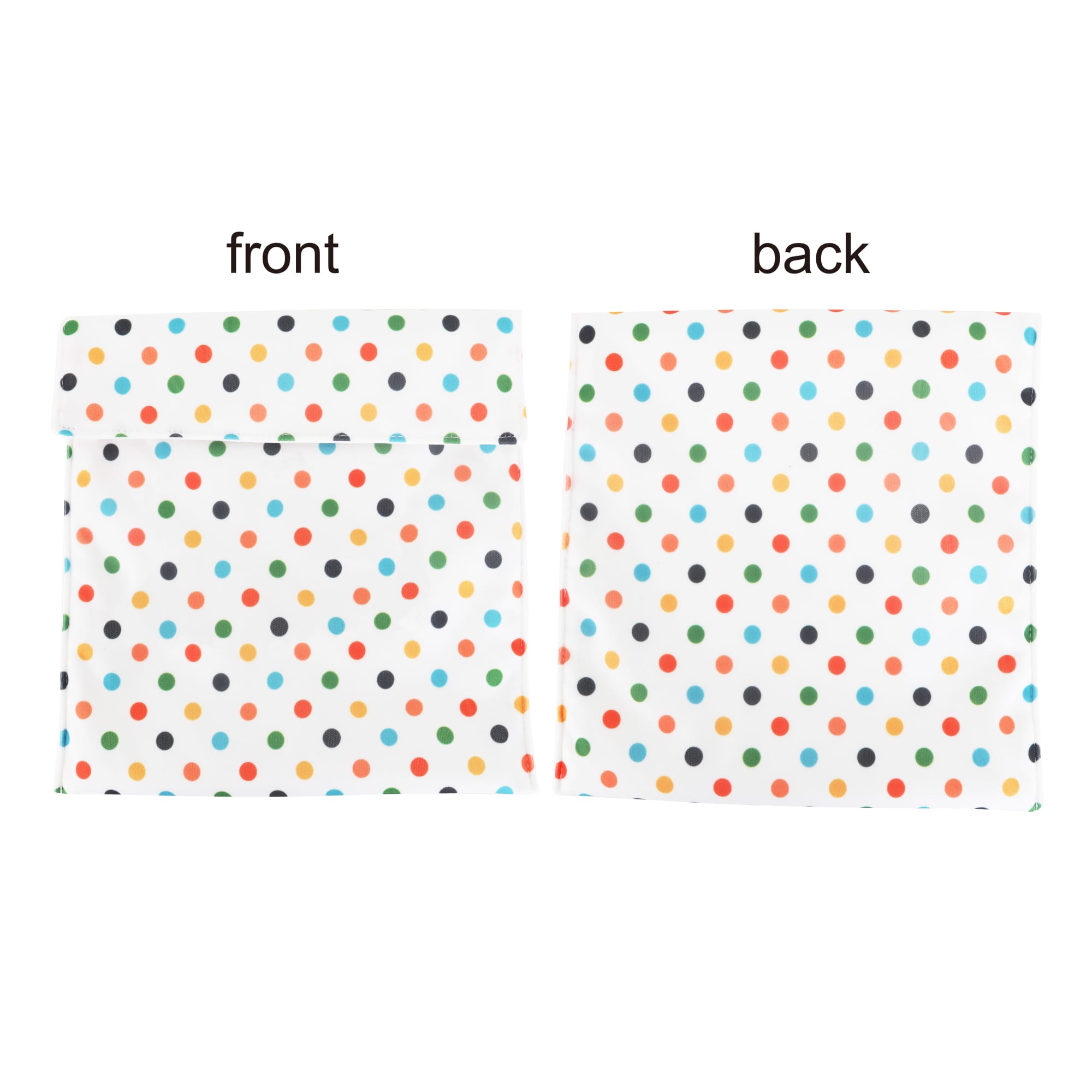 Reusable Food Pouch with Velcro Closure