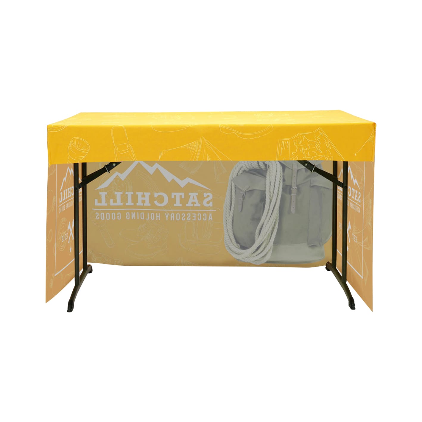 3-Side Fitted Table Cloth *4ft
