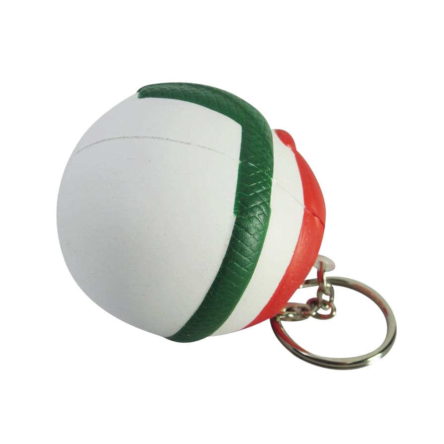 Keyring with Snowman Stress Item