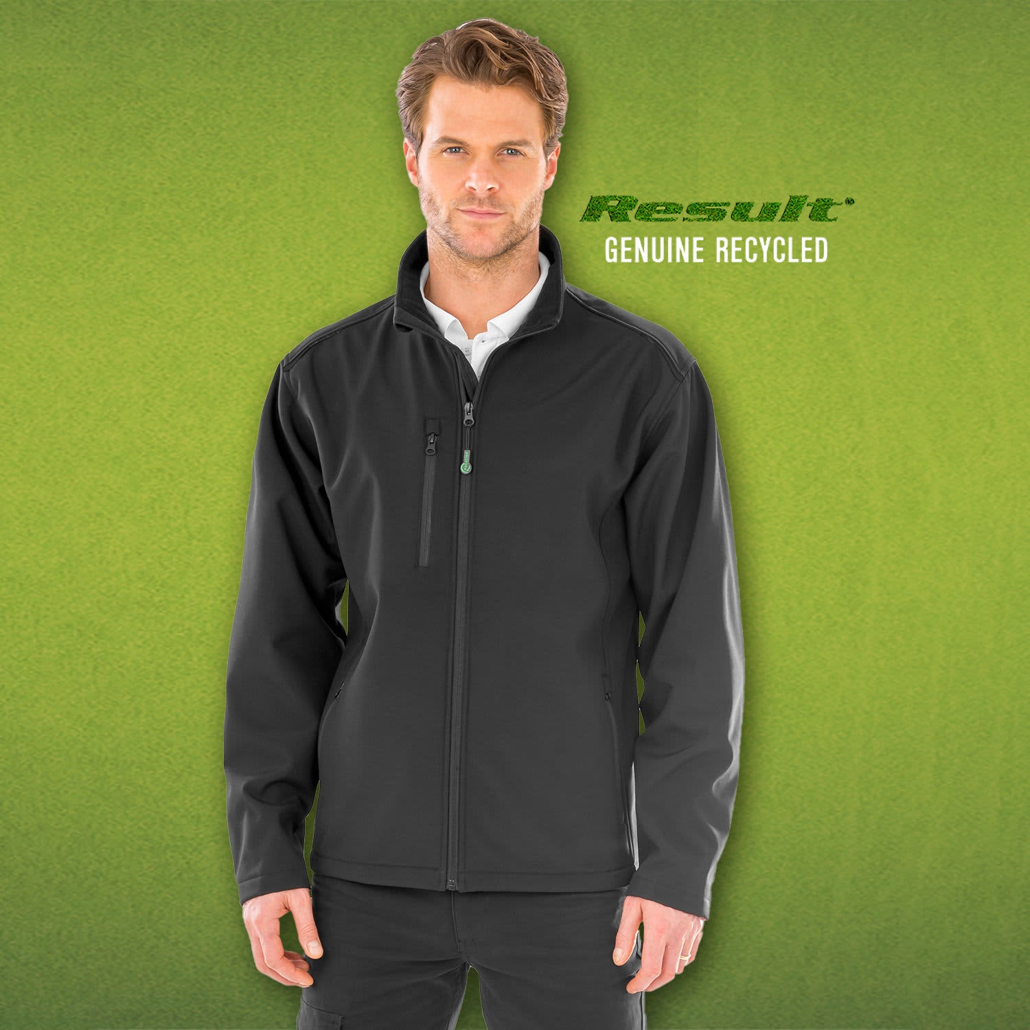 Printable Recycled 3-Layer Softshell Jacket