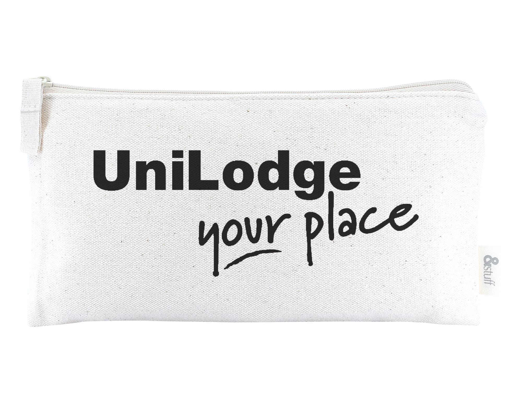 Calico Pencil Case 10cm x 21cm