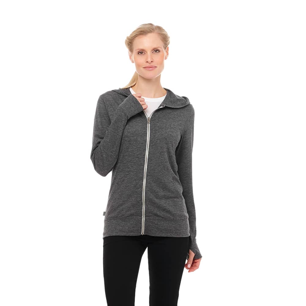 Garner Knit Full Zip Hoody - Womens