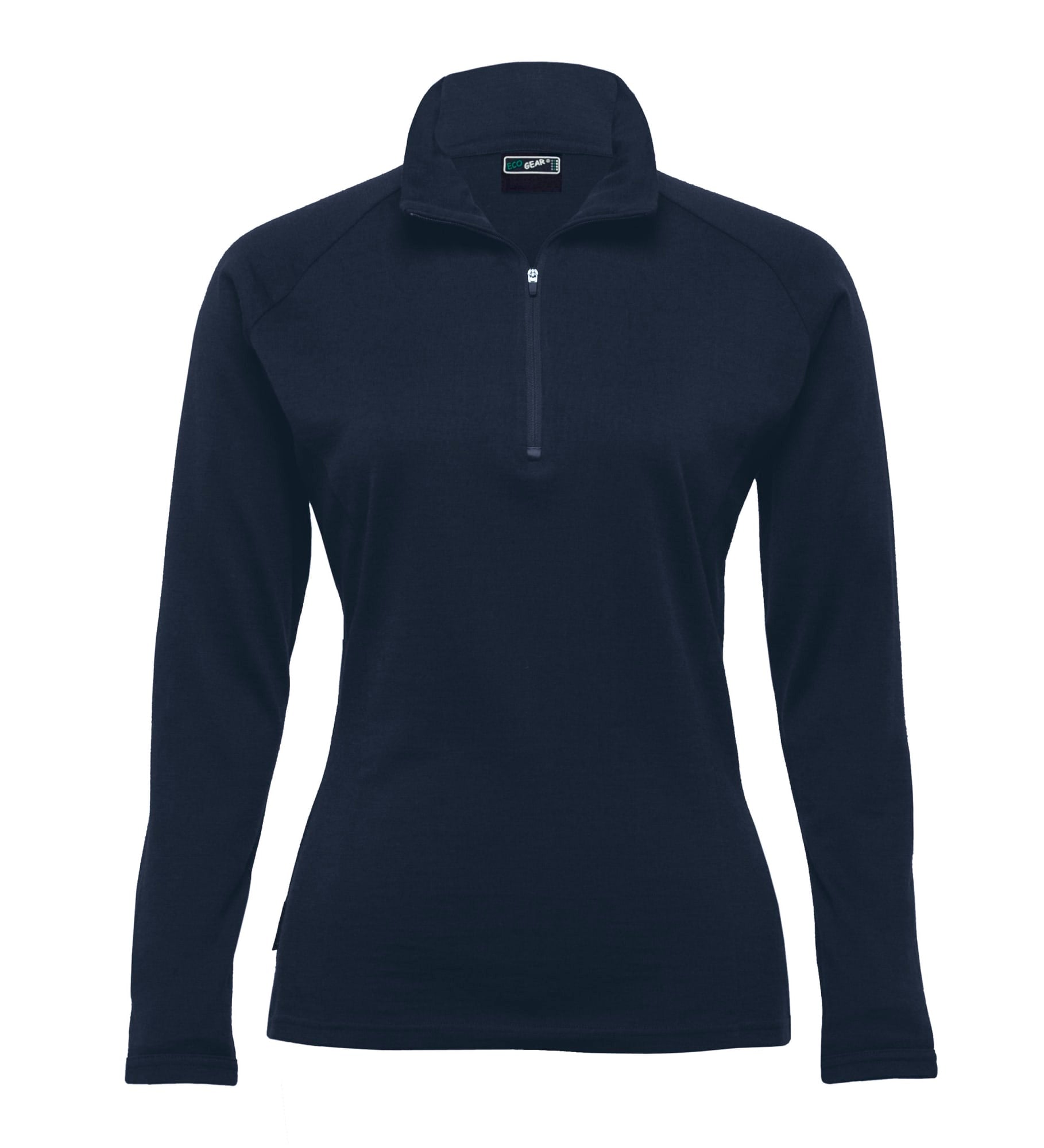 Merino Zip Pullover - Womens