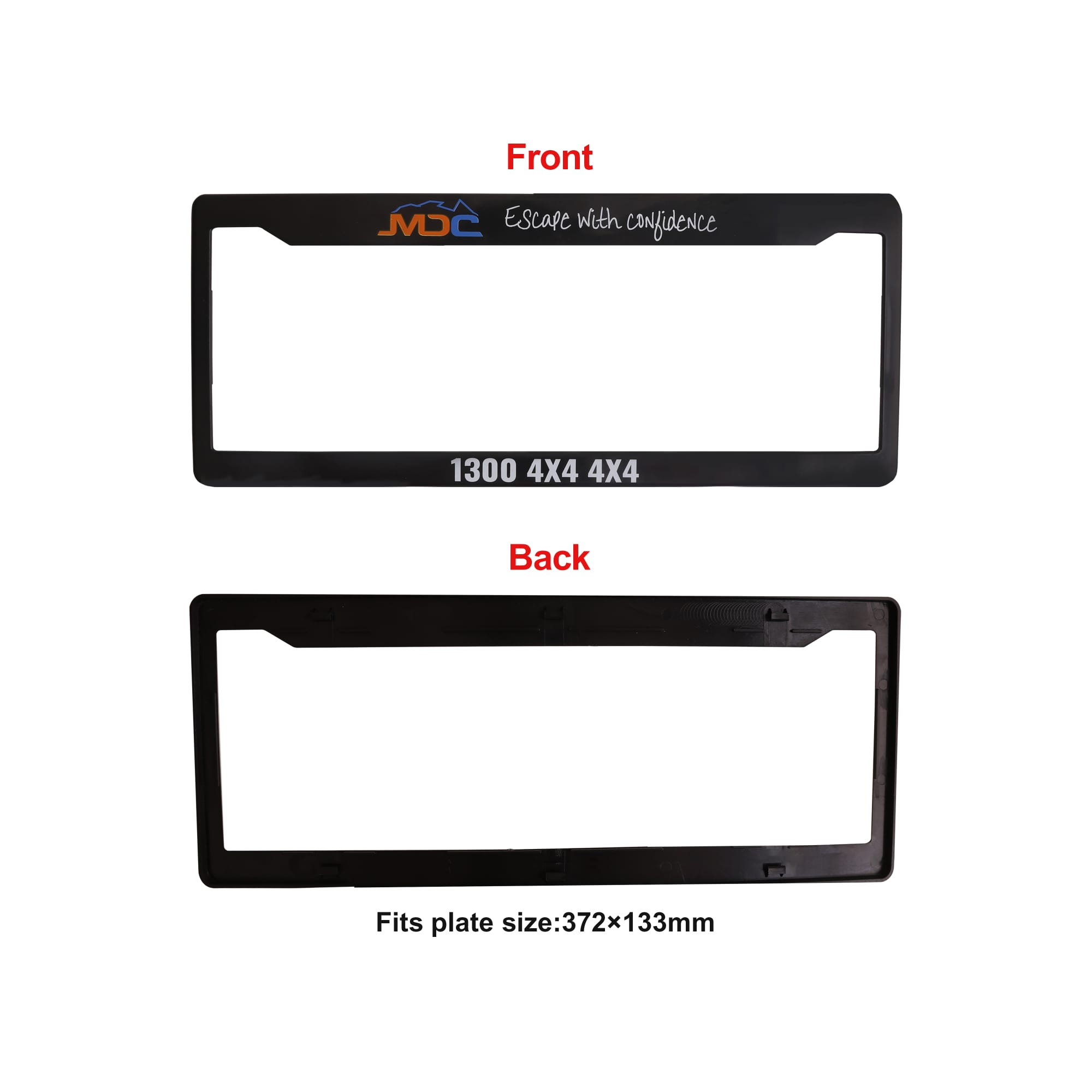 Plastic Licence Plate Frame