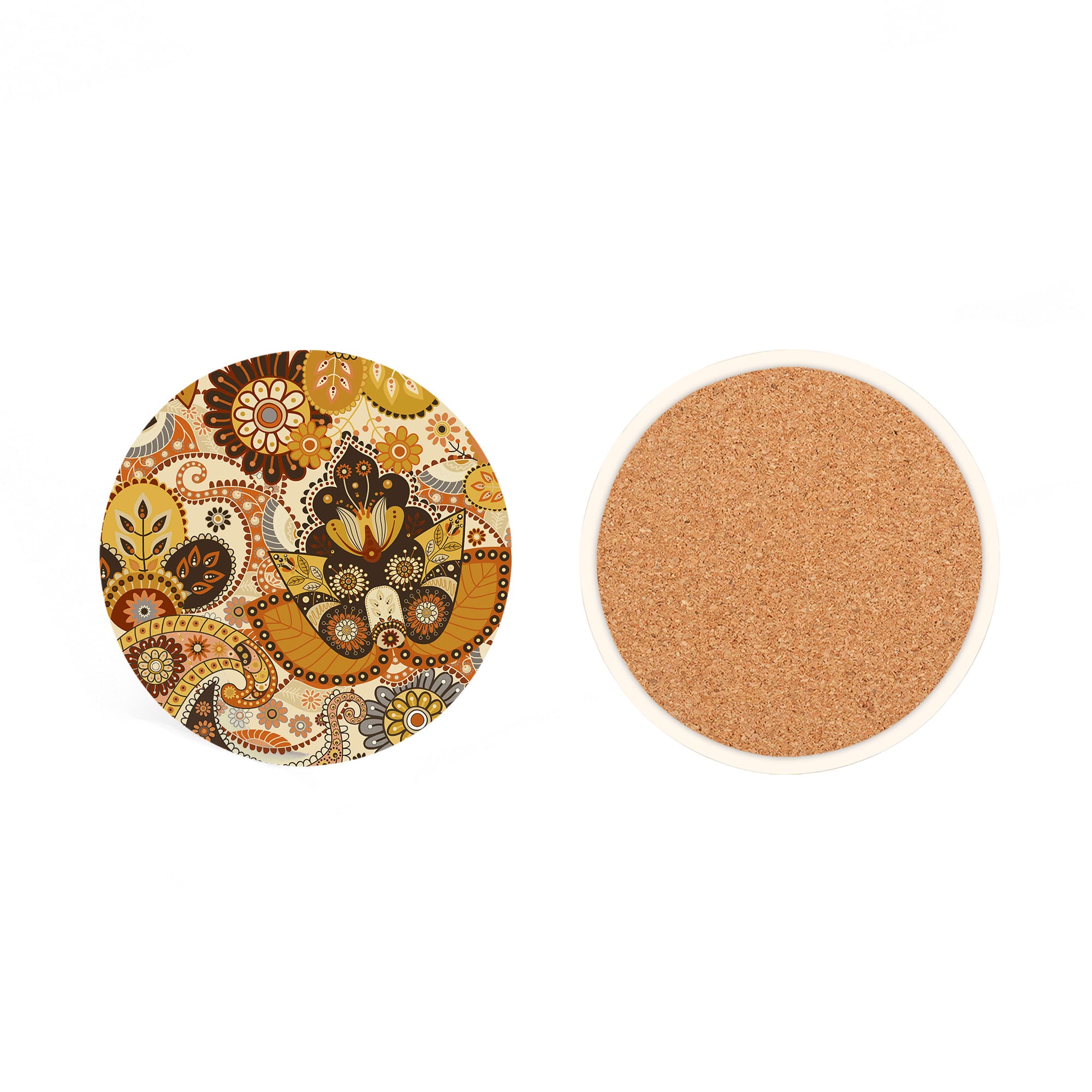 Round Ceramic Coaster