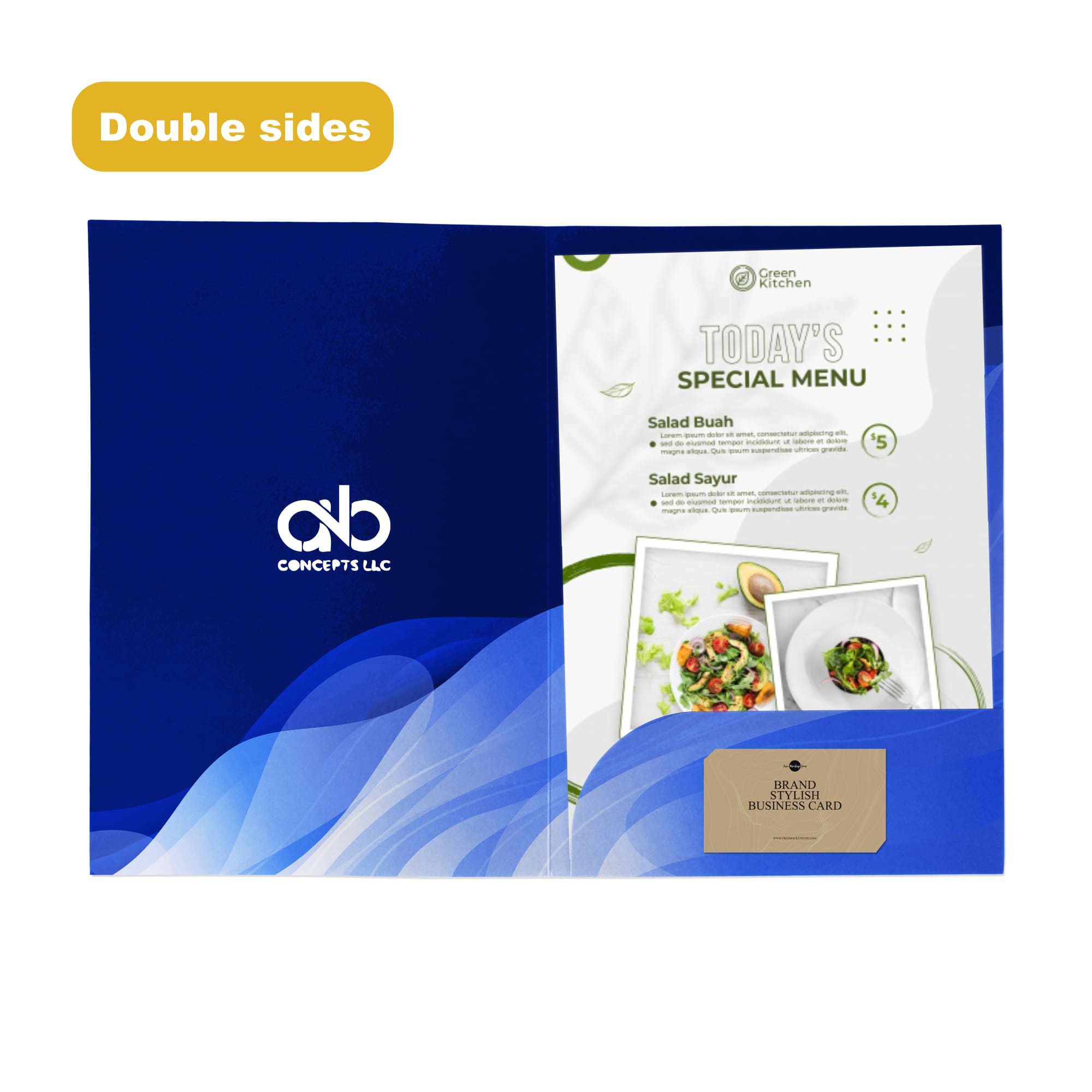 A4 Full Colour Presentation Folder
