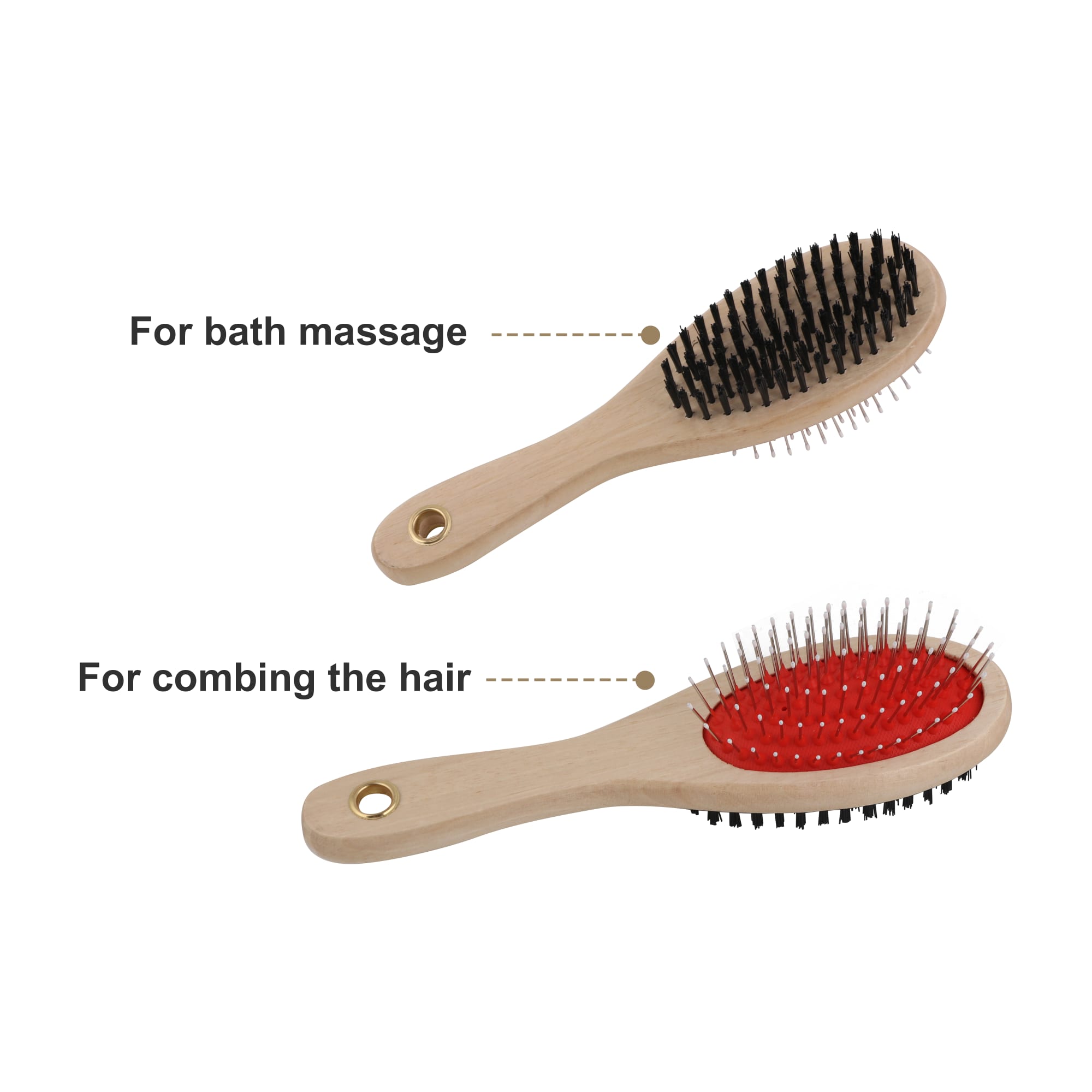 Pin and Bristle Pet Brush
