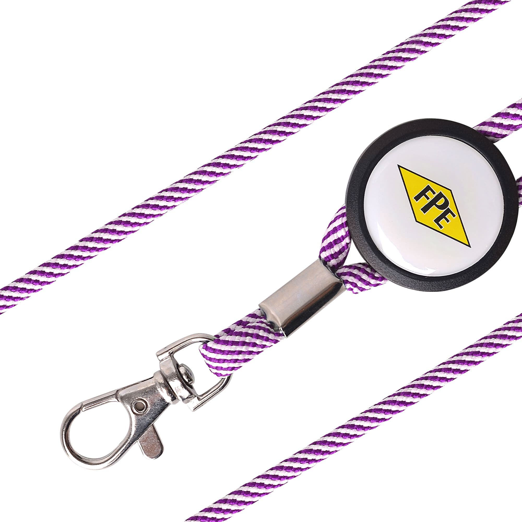 Epoxy Domed Lanyard