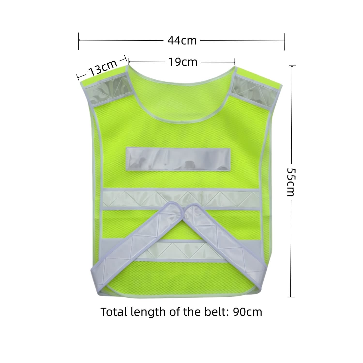 Hi-Vis Reflective Adjustable Safety Vest