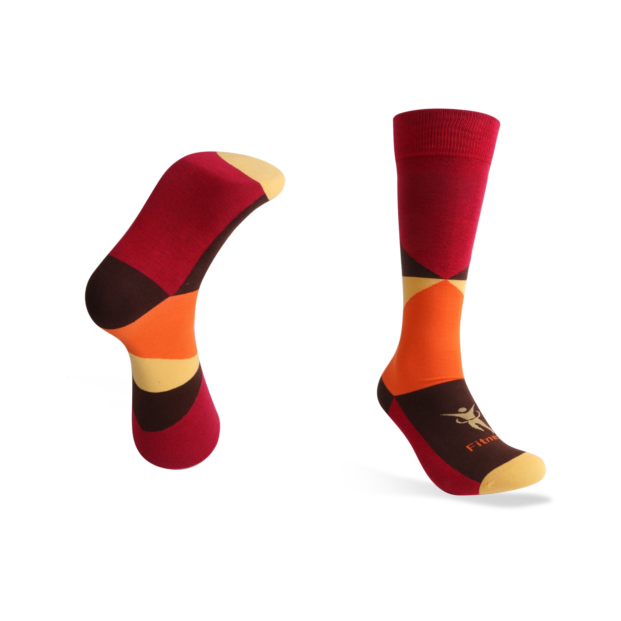 Mid Calf Custom Pattern Socks