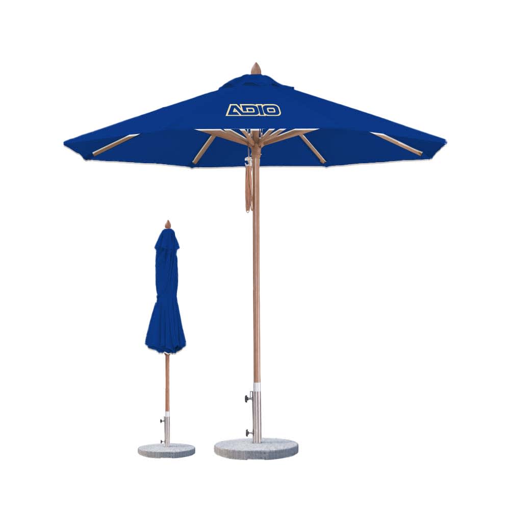 2x2m Wind-resistant Octagon Stock Colour Outdoor Umbrella