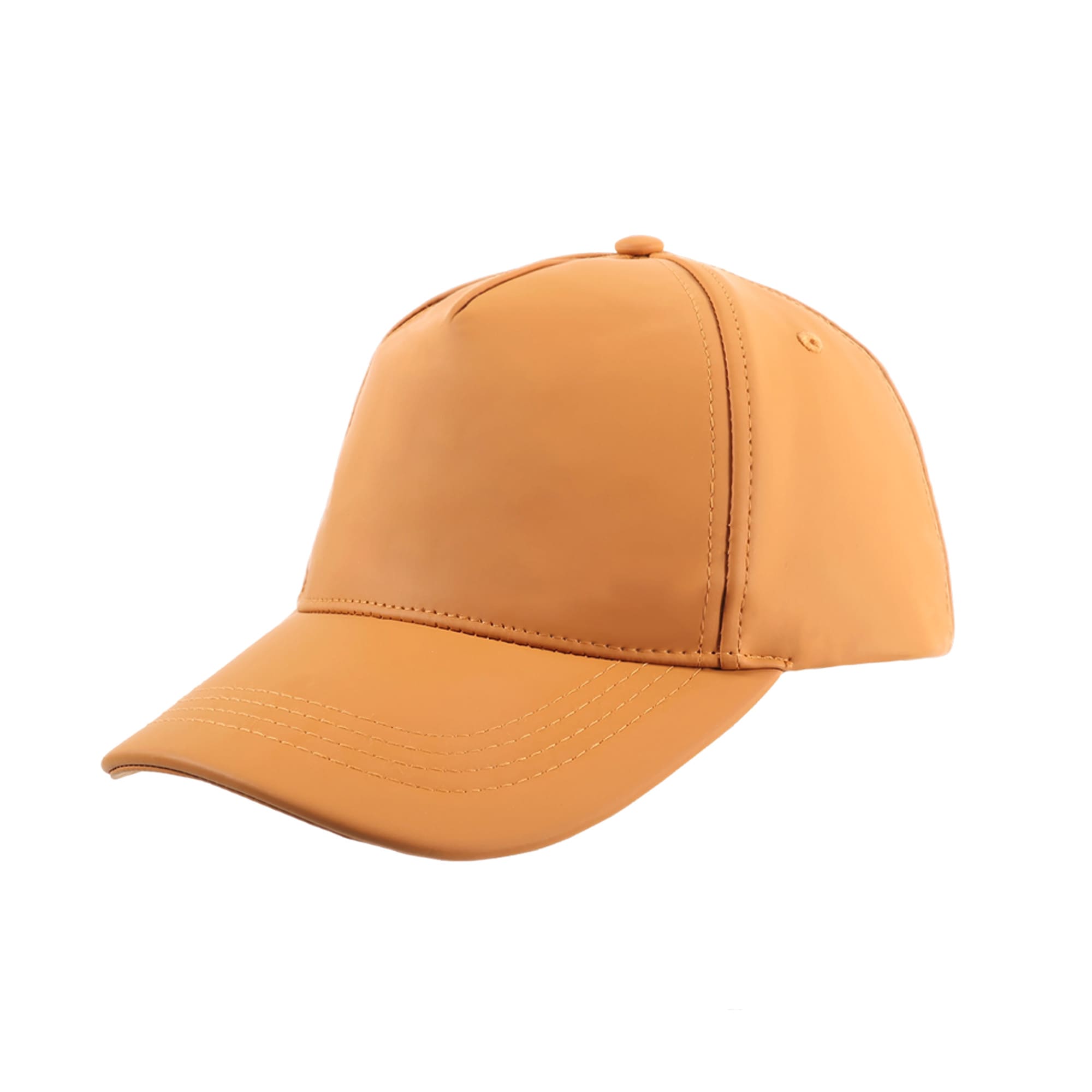 PU Leather Baseball Cap