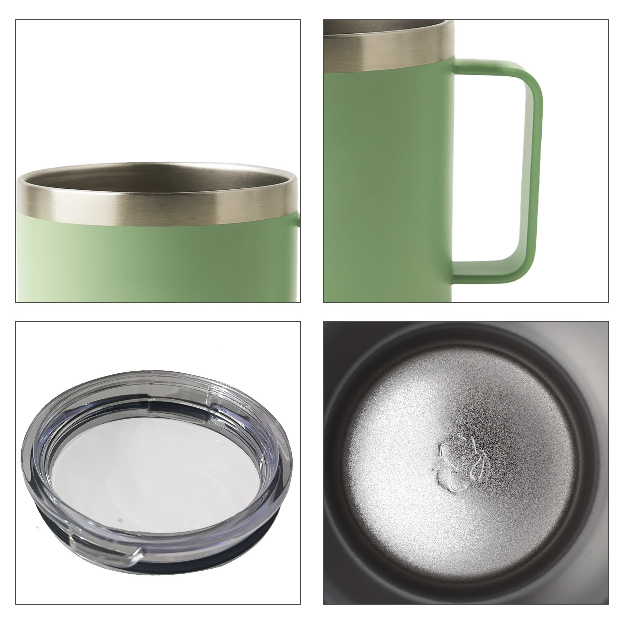 450ML RCS Recycled Stainless Steel Office Coffee Cup