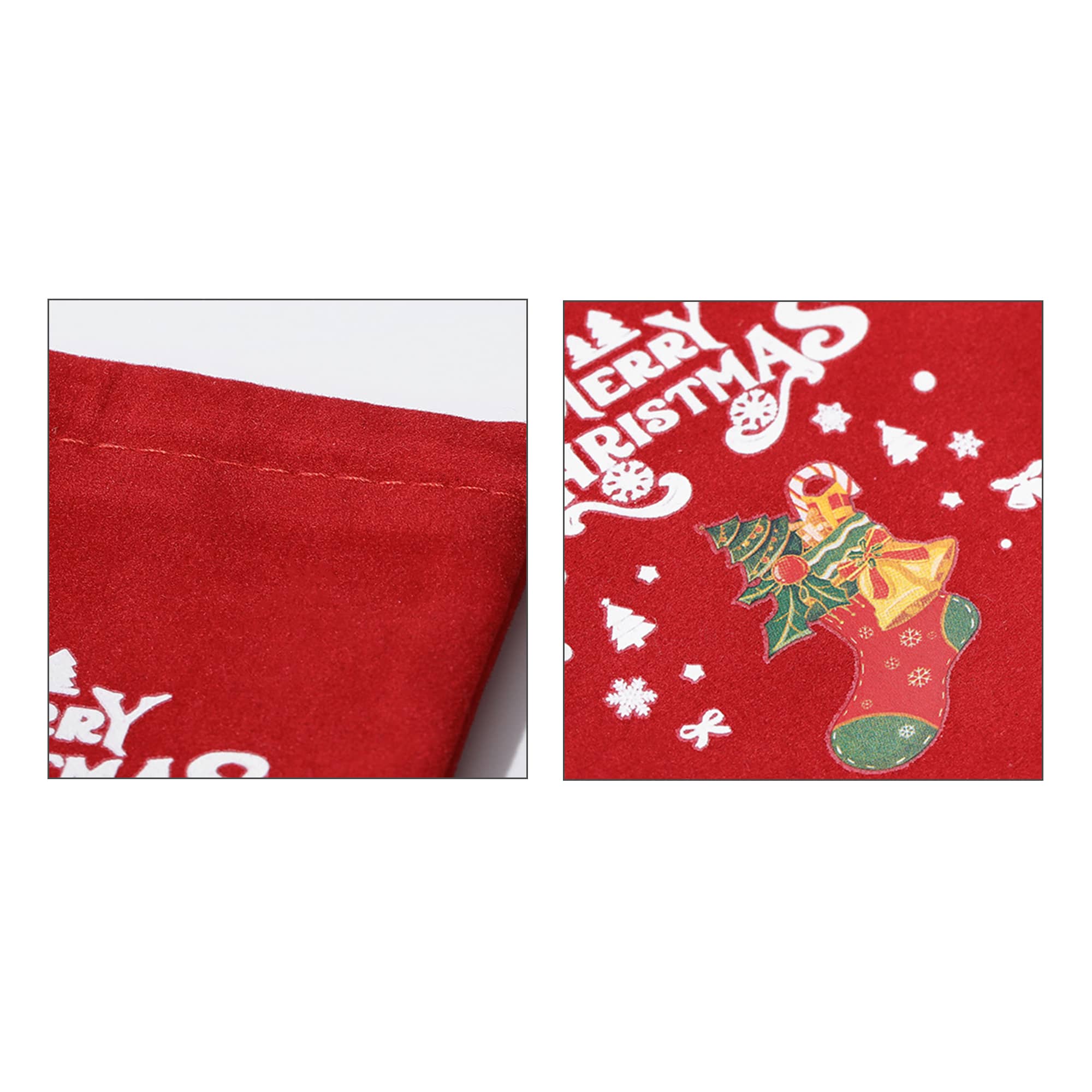 Christmas Drawstring Gift Bags