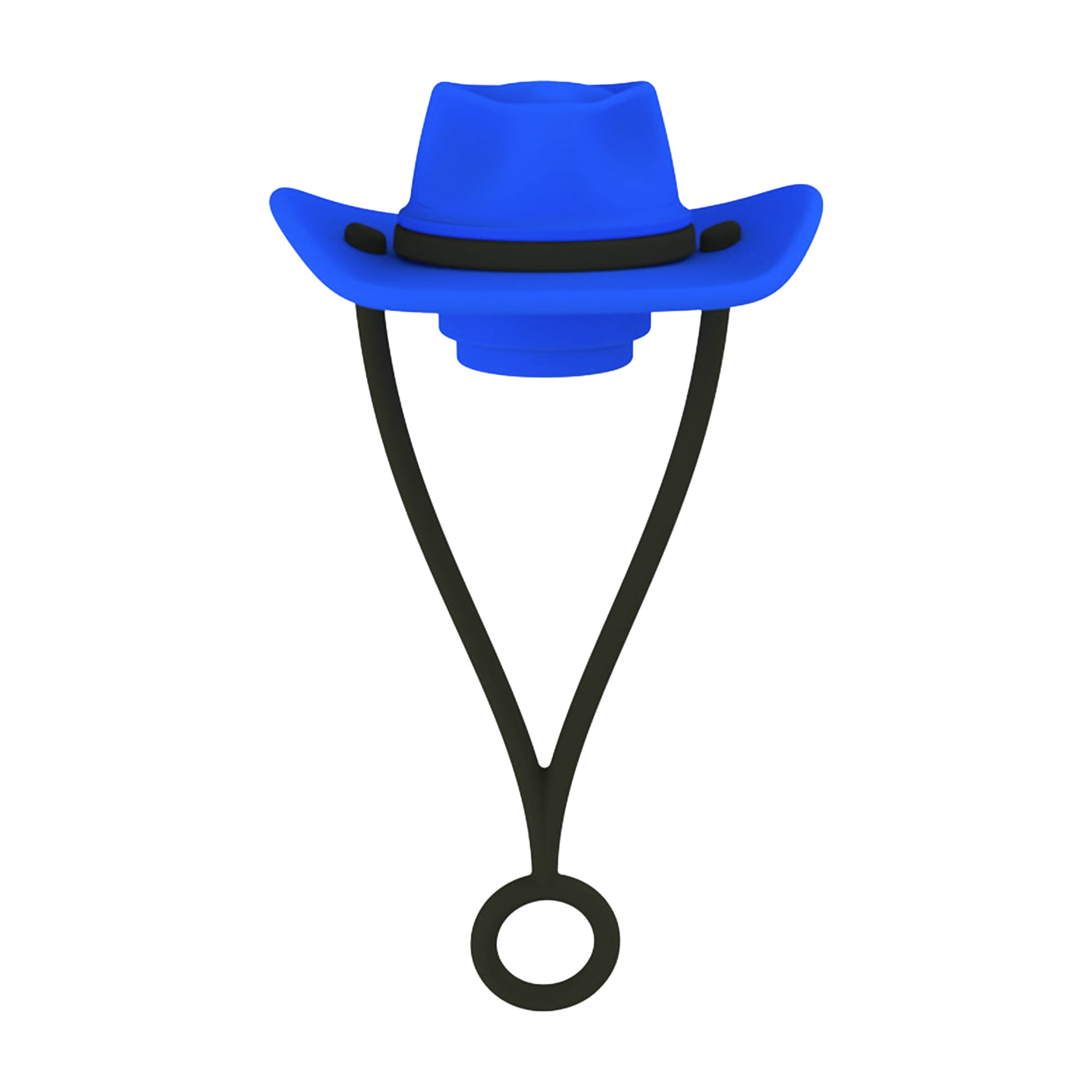Brim Hat Silicone Straw Cover