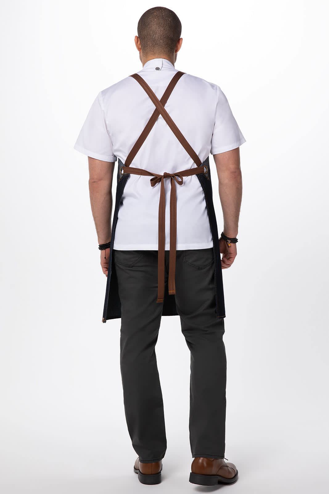 Memphis Denim Cross Back Apron