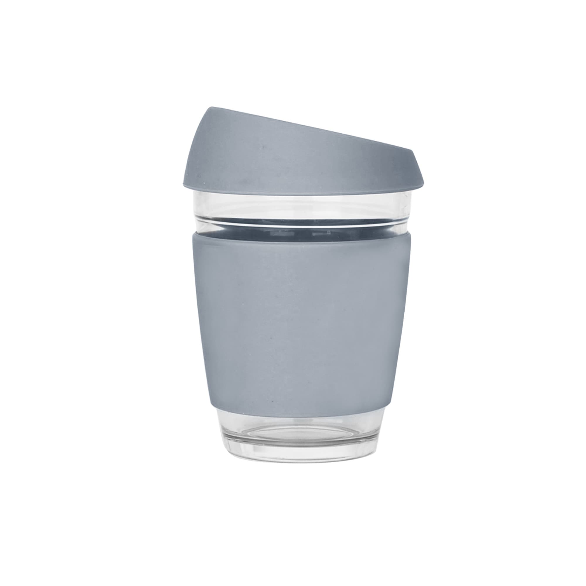 12 OZ Reusable Glass Coffee Cup