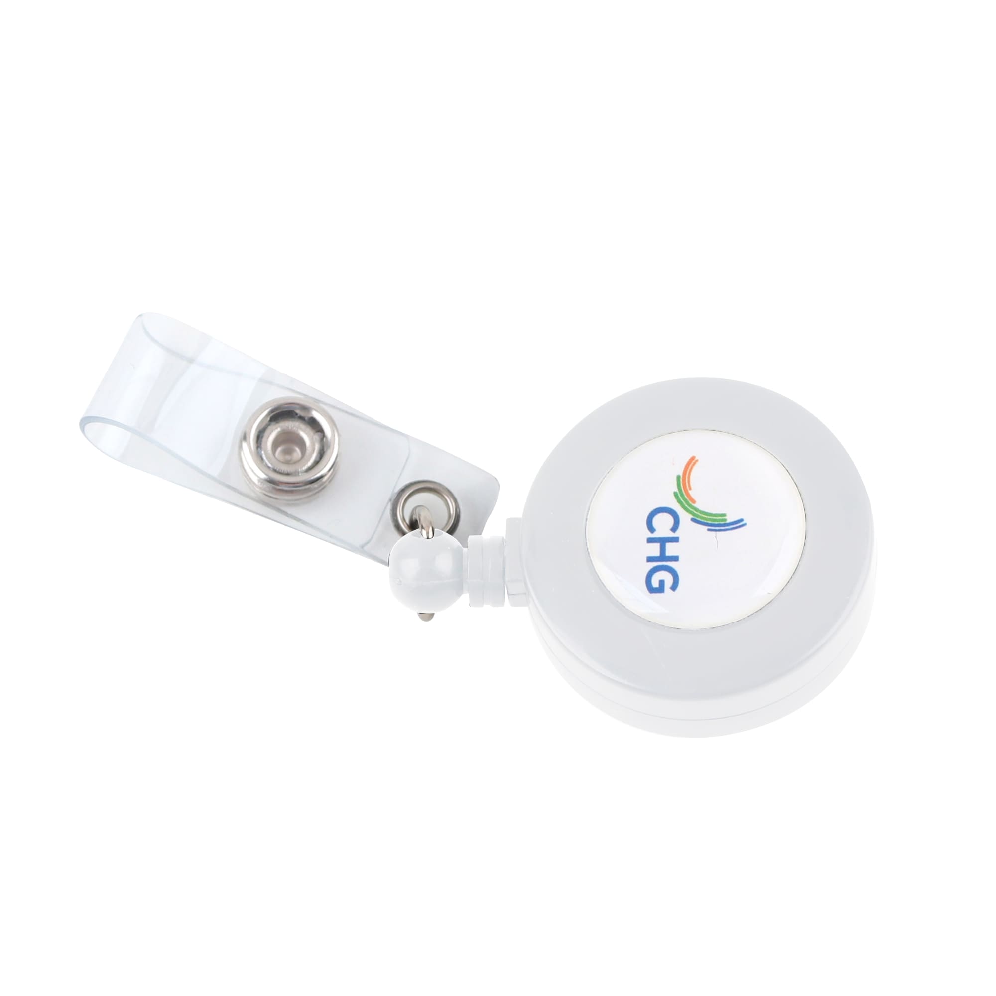 Round Retractable Card Holder