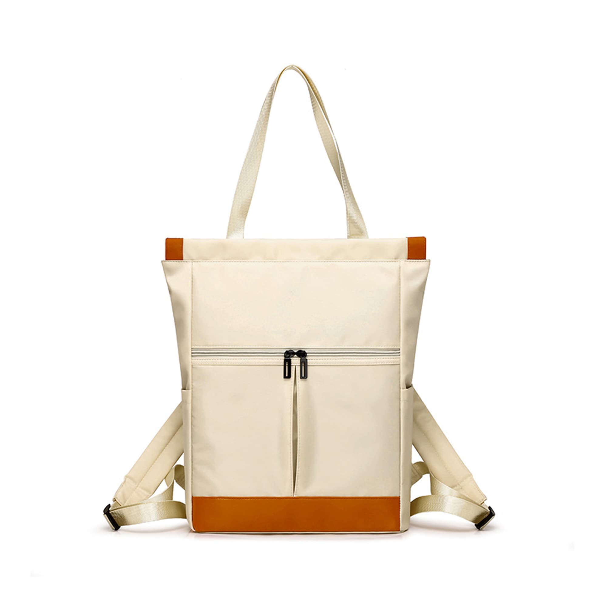 Convertible Nylon Backpack to Tote Bag