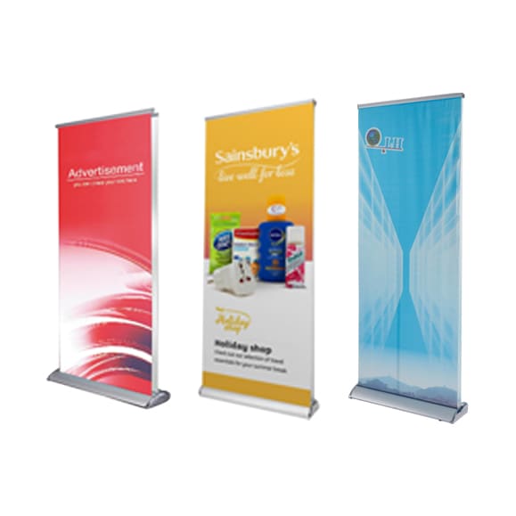 Double Sided Pull Up Banner (85 x 200cm)