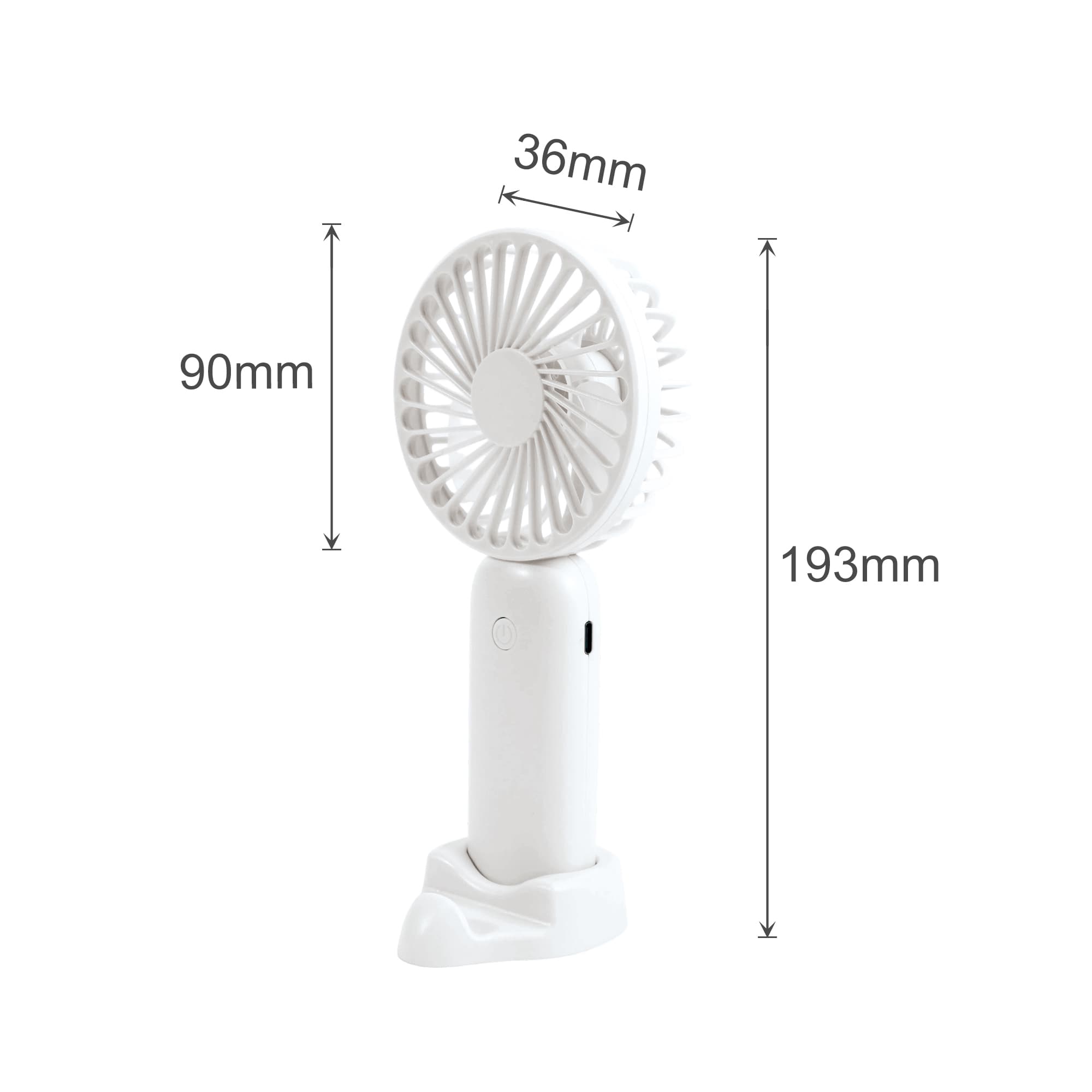 Handheld Fan with Phone Stand