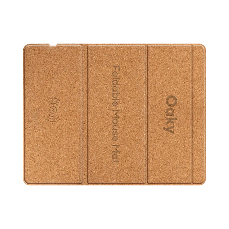 Oaky Eco Pro 15W Foldable Wireless Charging Mouse Pad