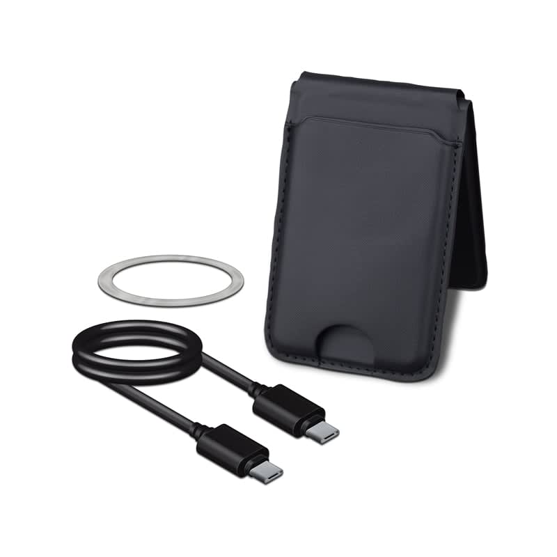 Monroe 15W Magnetic Card Wallet & Wireless Charging Stand