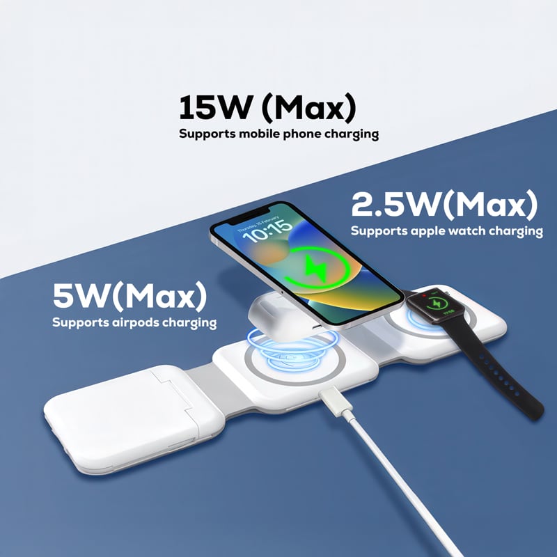 Jersey 15W Magnetic Wireless Charging Kit