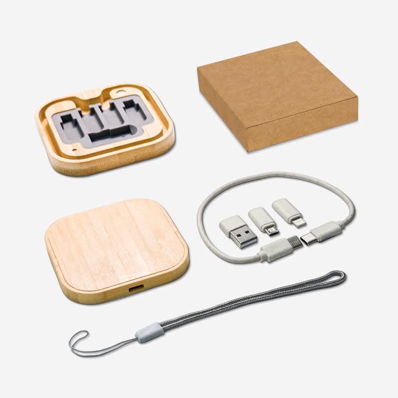 Coburg Pro Eco Cable Kit with 15W Wireless Charger