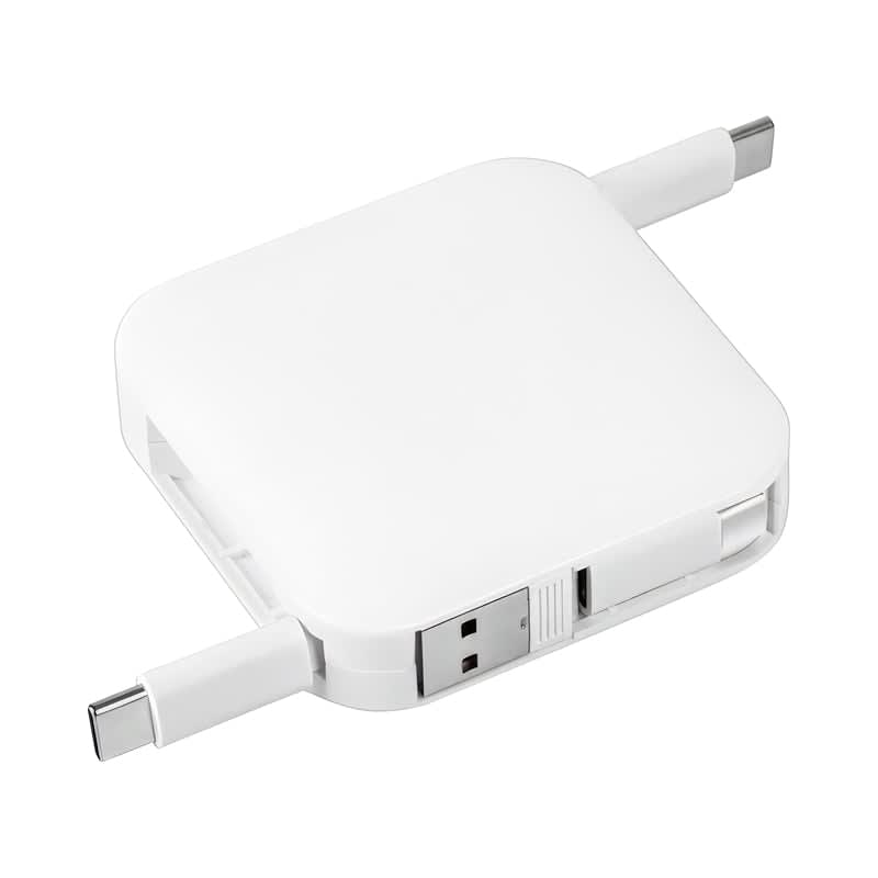 Avola Retractable Fast Charge Cable and Stand