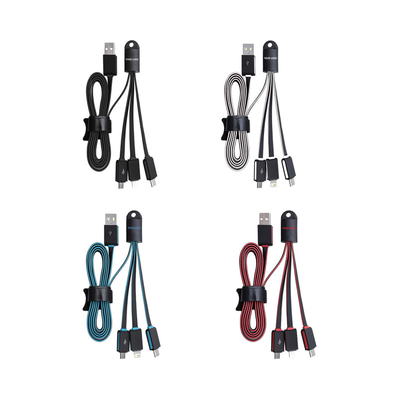 Parma Multi Charge Flat Charge Cable