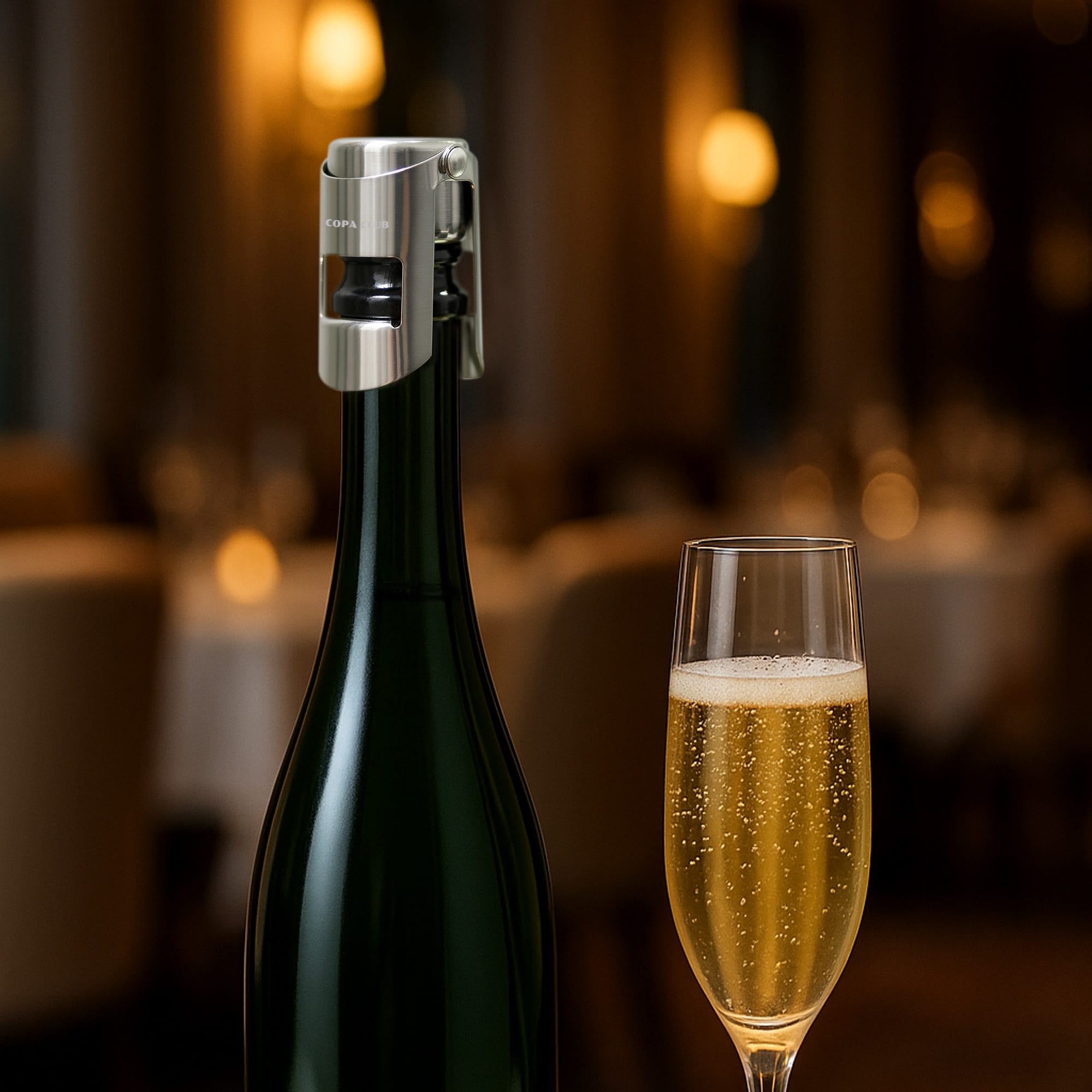 Stainless Steel Champagne Stopper