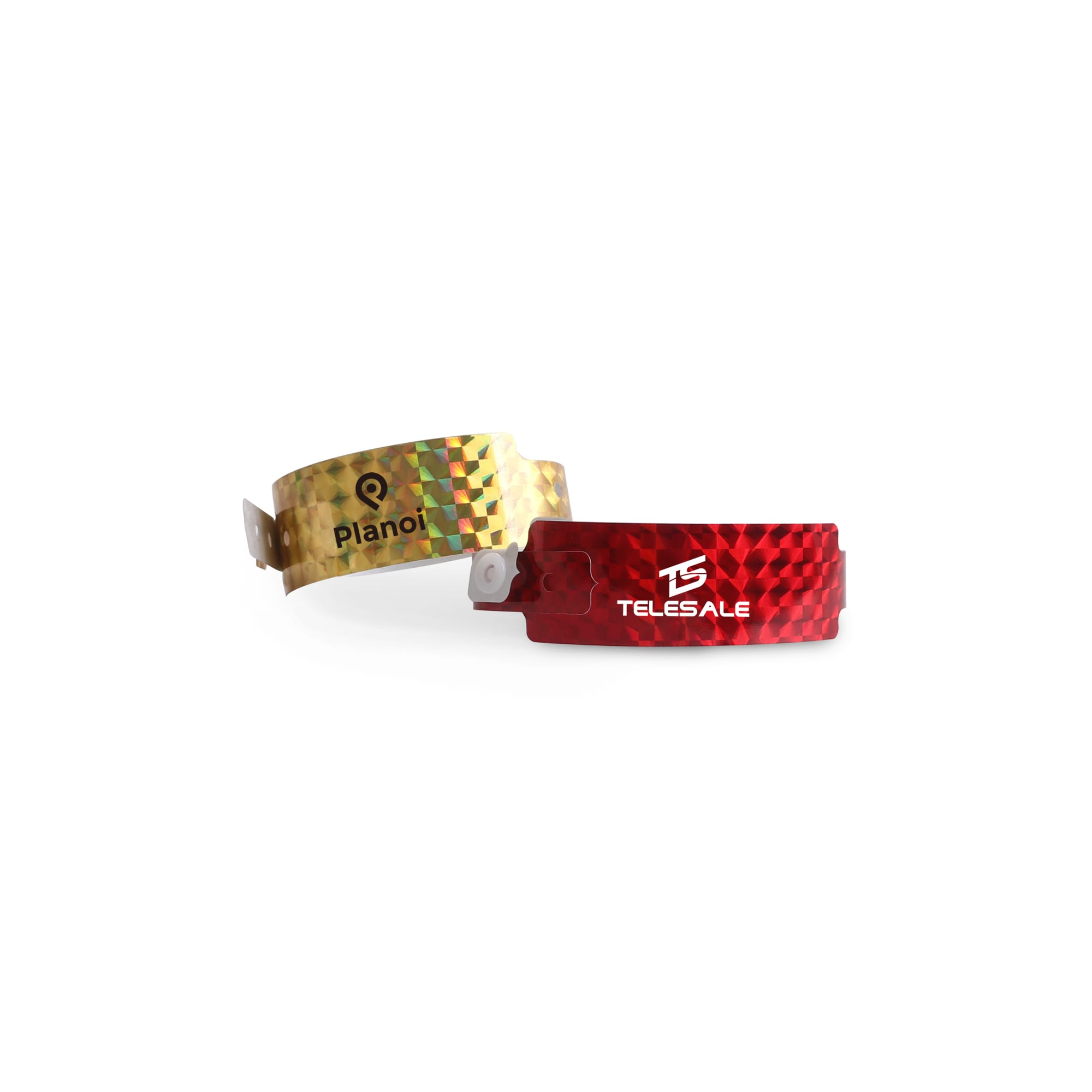 Disposable Holographic PVC Wristband