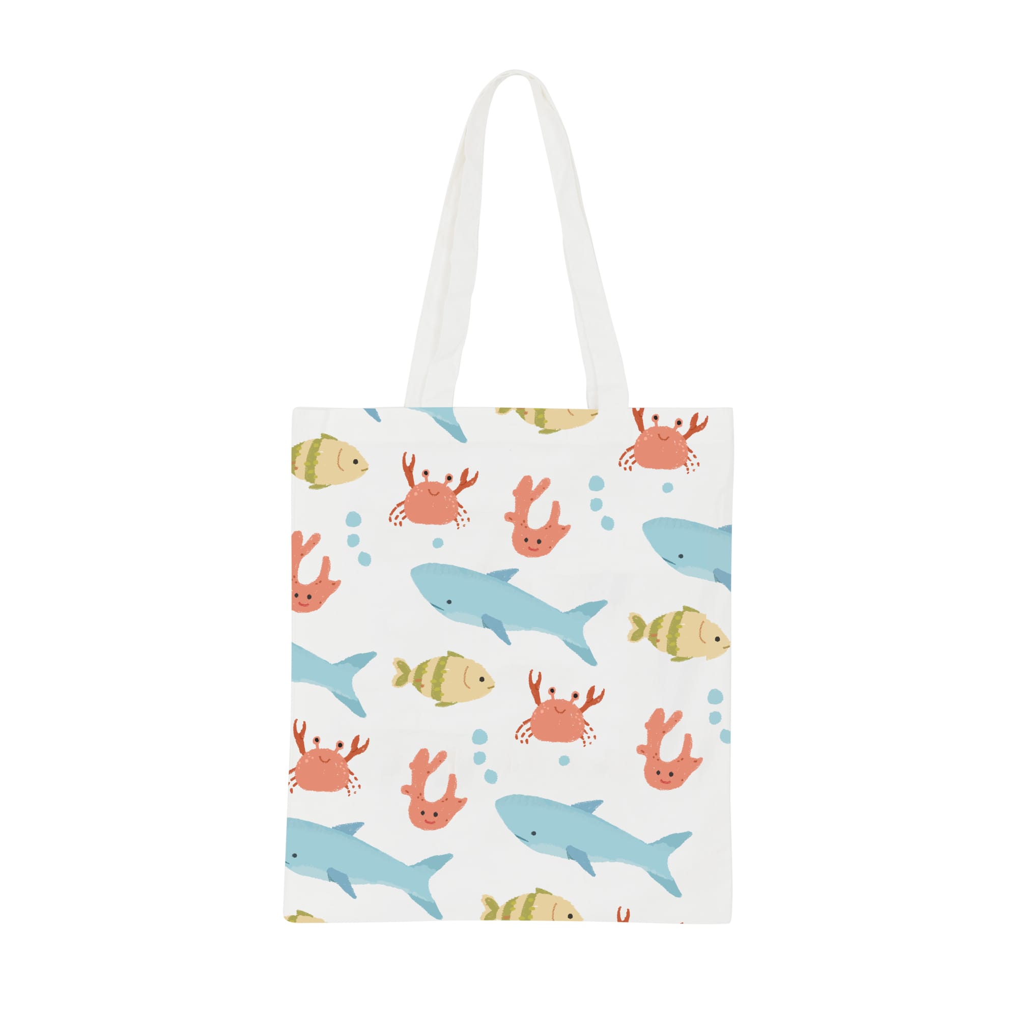 170gsm Digital Print Long Handle Cotton Bag
