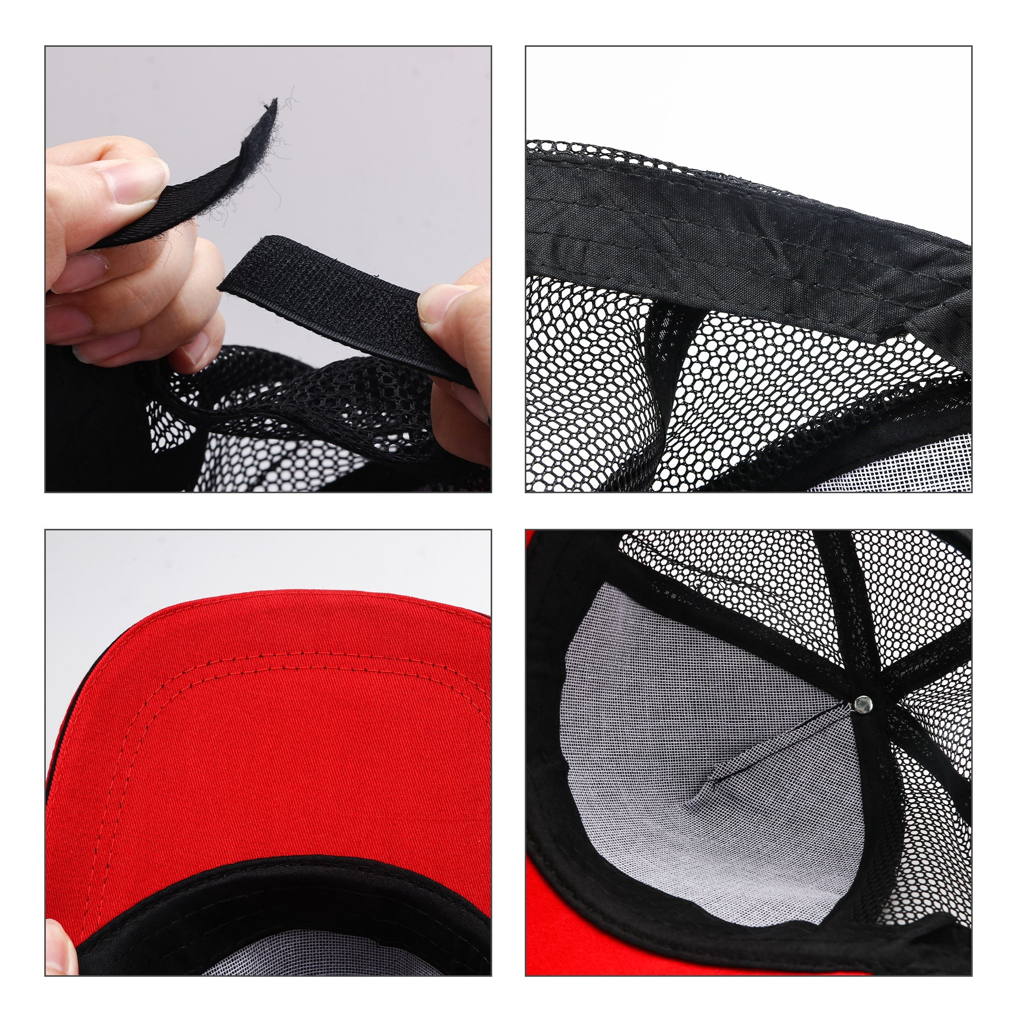 5 Panel Sandwich Mesh Back Peak Cap
