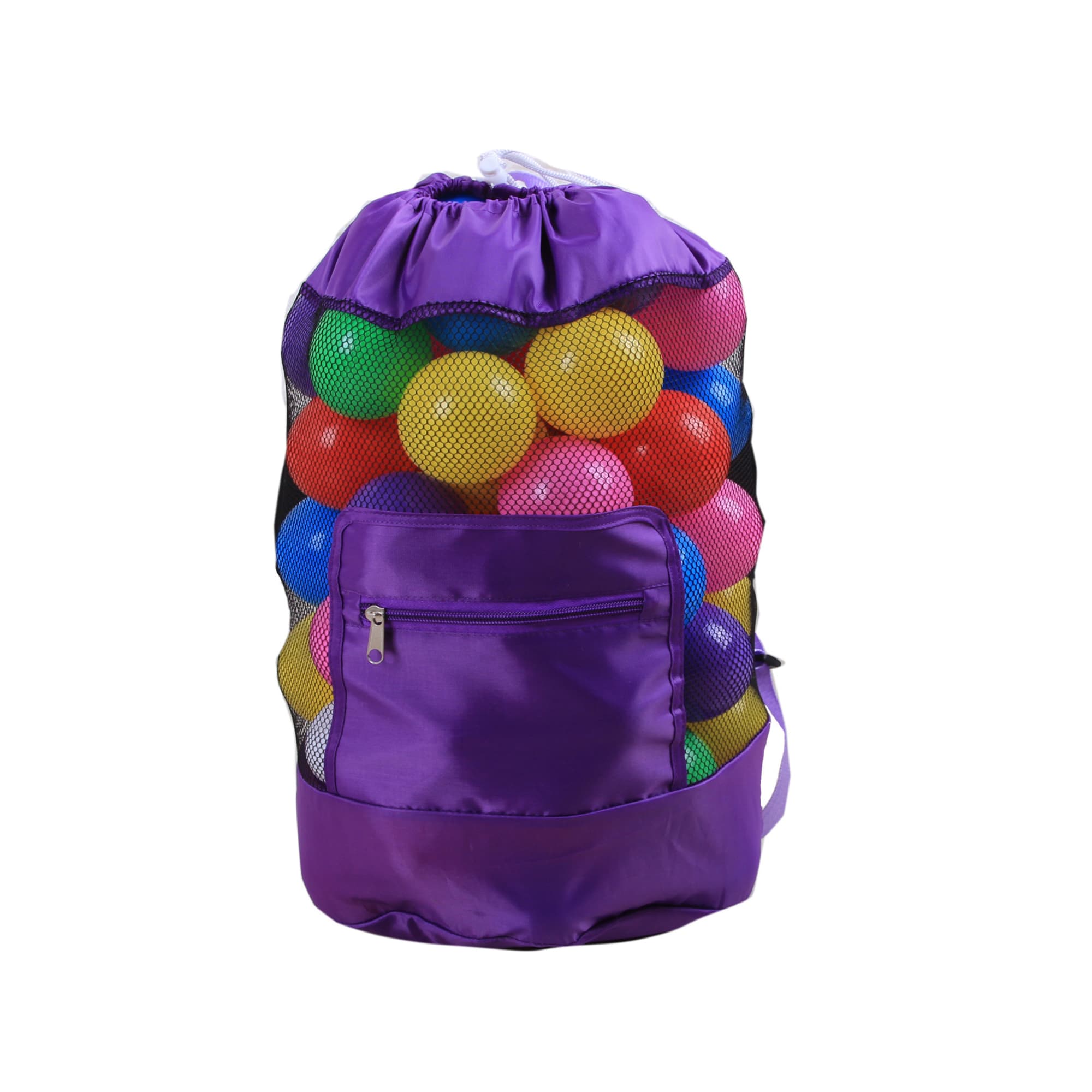 Foldable Mesh Drawstring Backpack
