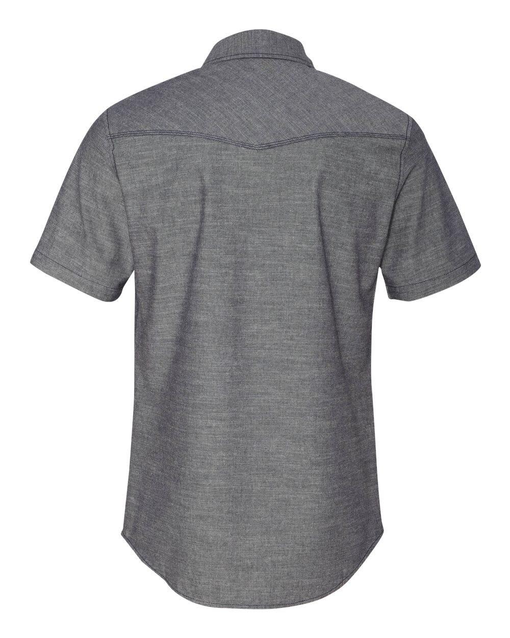 Short Sleeve Chambray Shirt