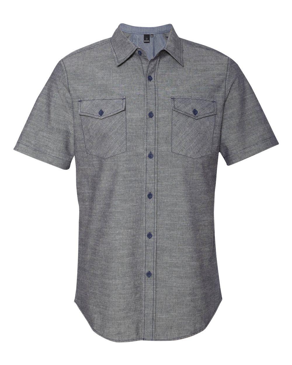 Short Sleeve Chambray Shirt