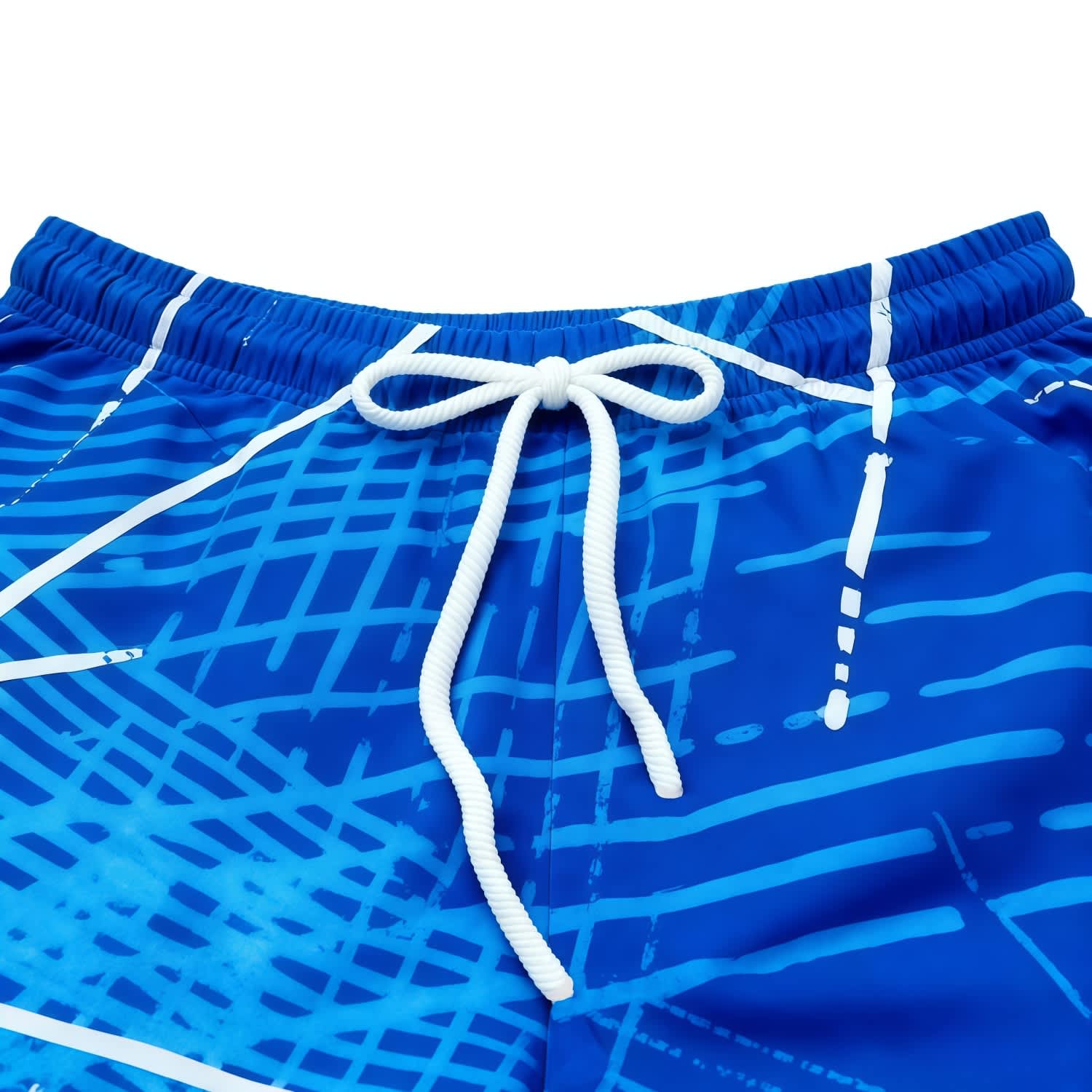Unisex 100% Polyester Woven Shorts With Drawstring and Pocket