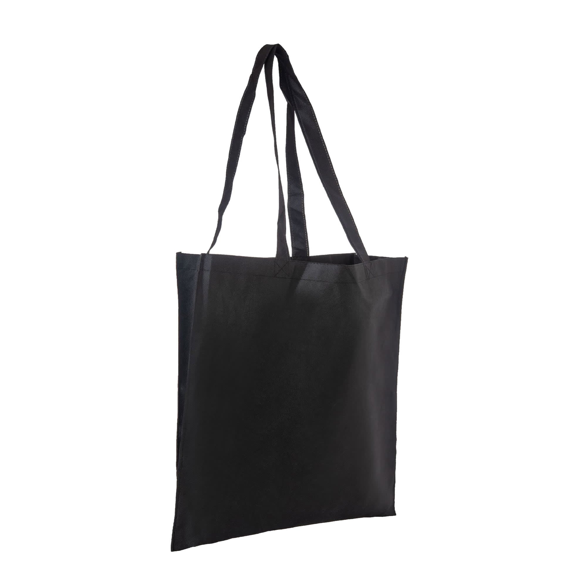 Non Woven Long Handle Bag with V Gusset