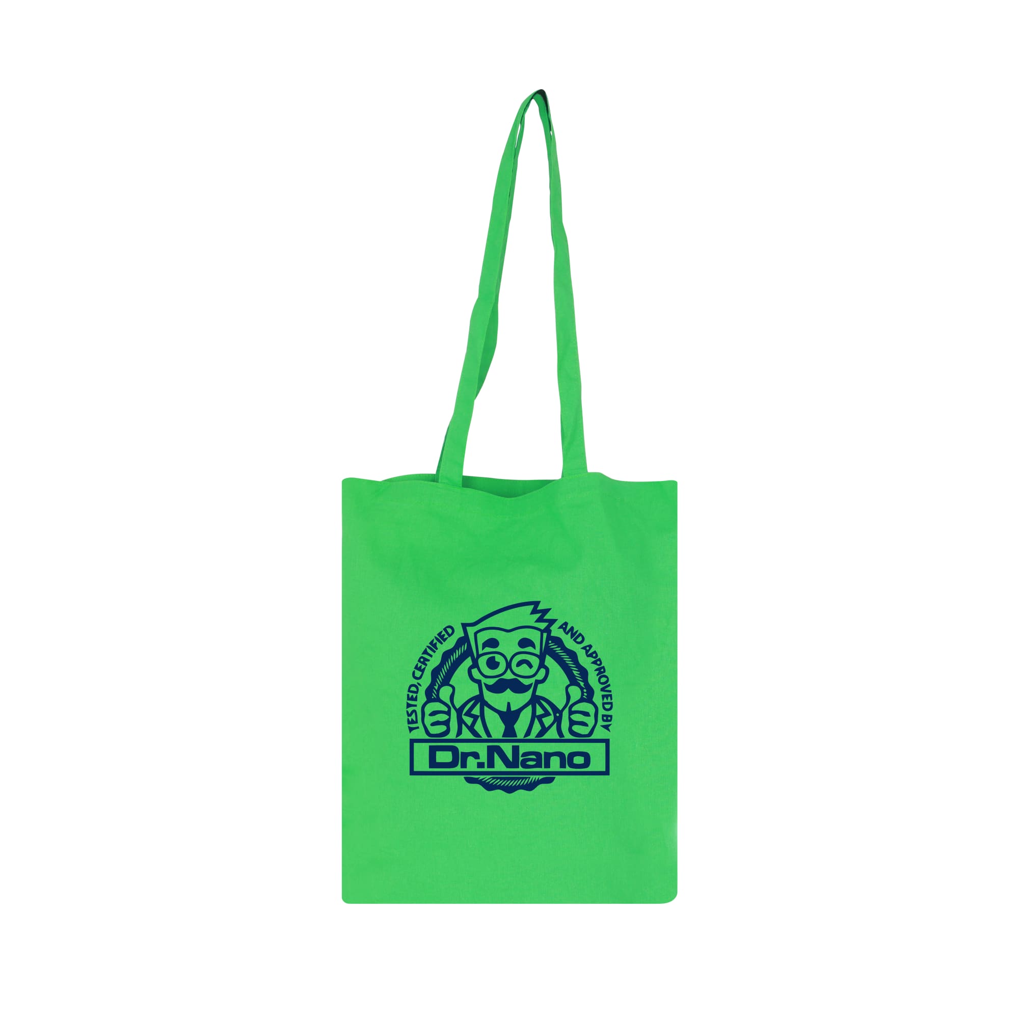 140gsm Coloured Long Handle Cotton Bag