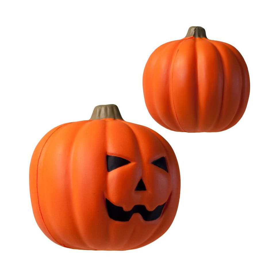 Pumpkin with Smiling Face Stress Reliever