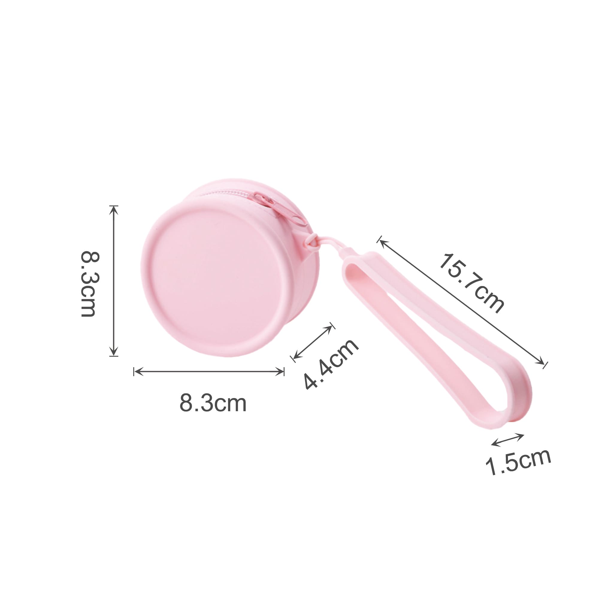 Round Silicone Coin Pouch