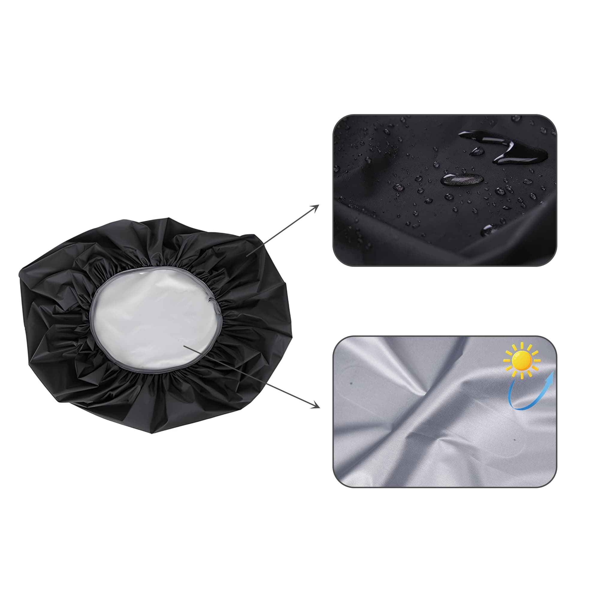 Reflective Backpack Rain Cover