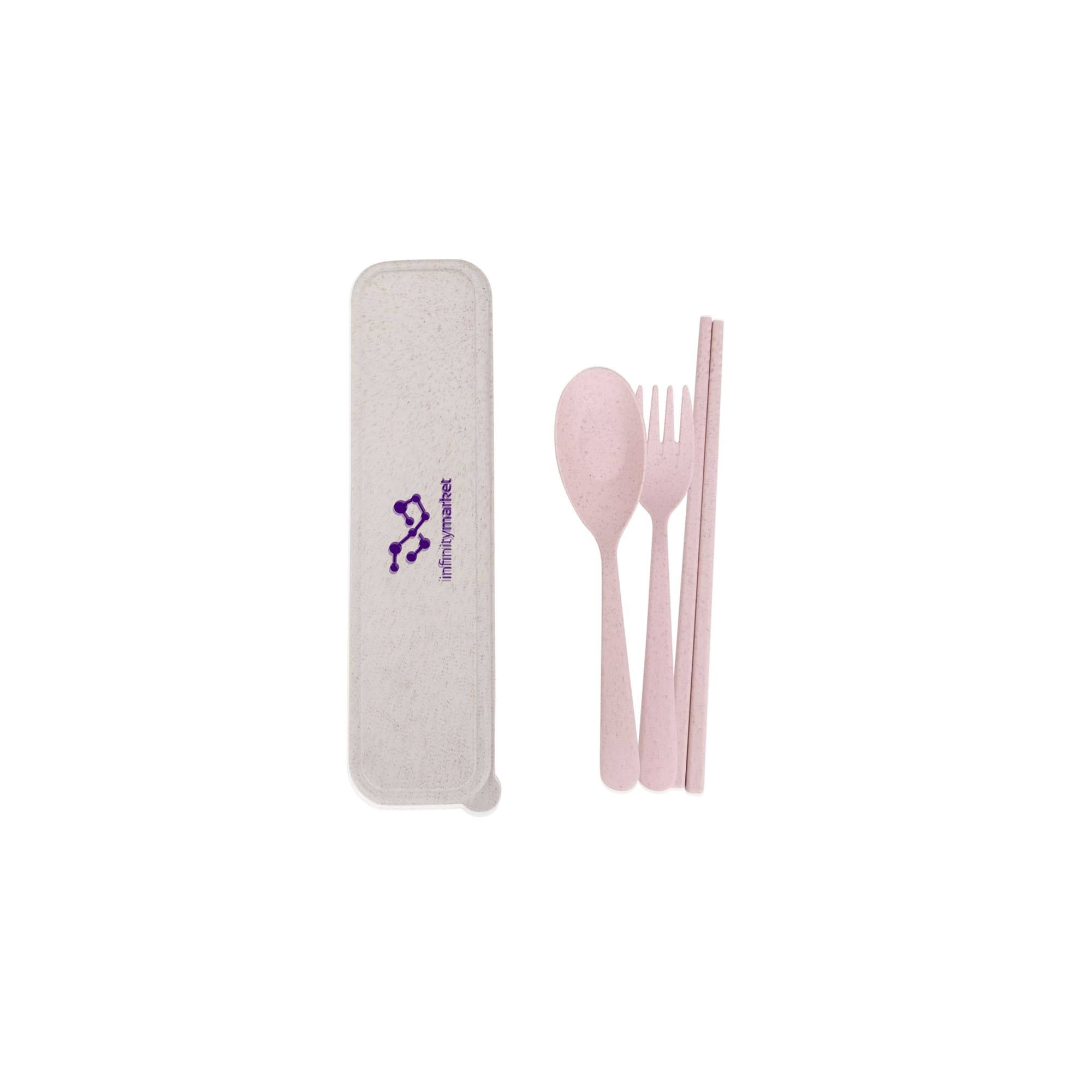 3 pieces Portable Utensils Set