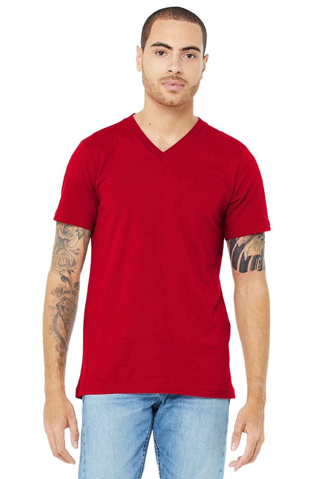 BELLA+CANVAS Unisex Jersey Short Sleeve V-Neck Tee