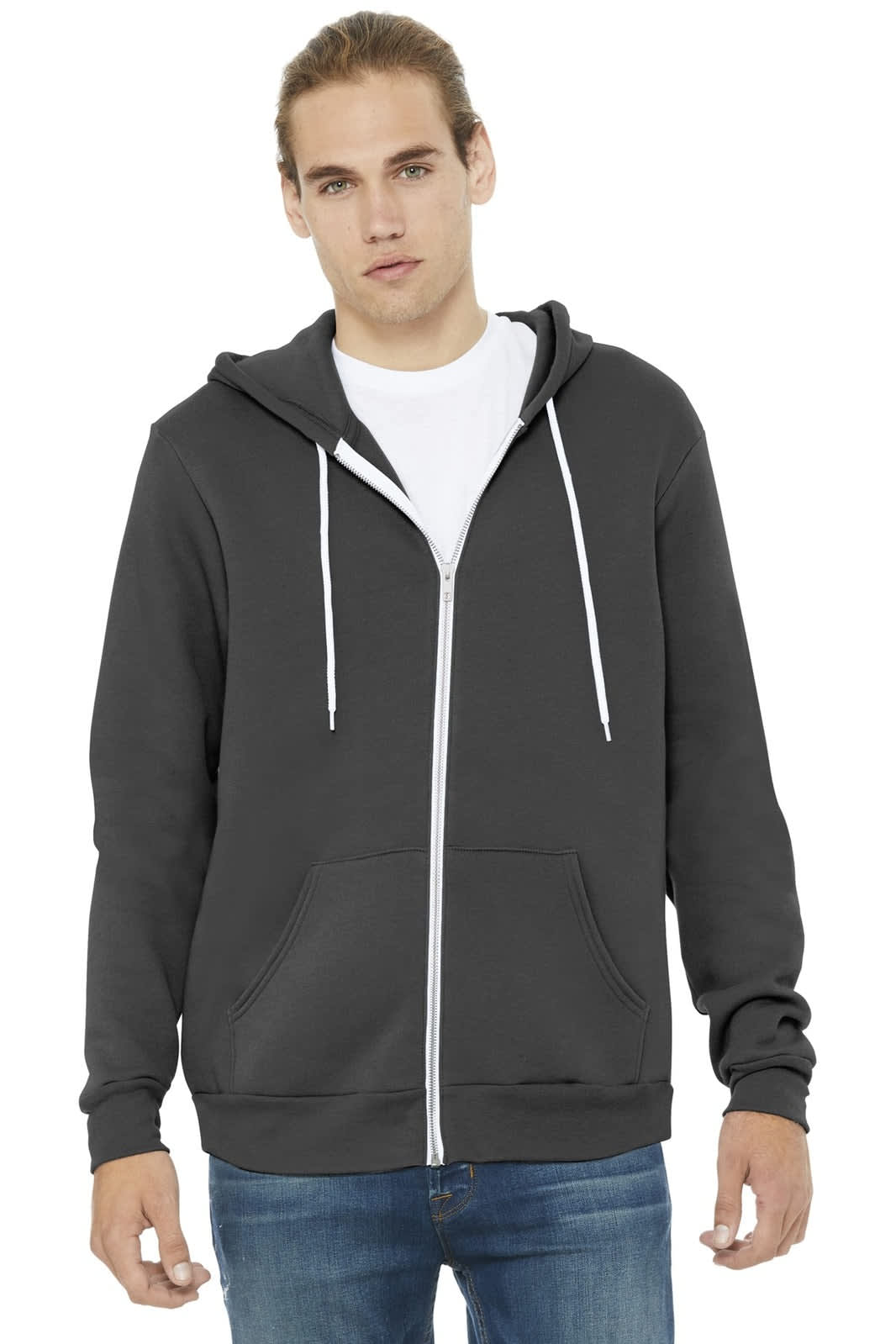 BELLA+CANVAS Unisex Sponge Fleece Full-Zip Hoodie