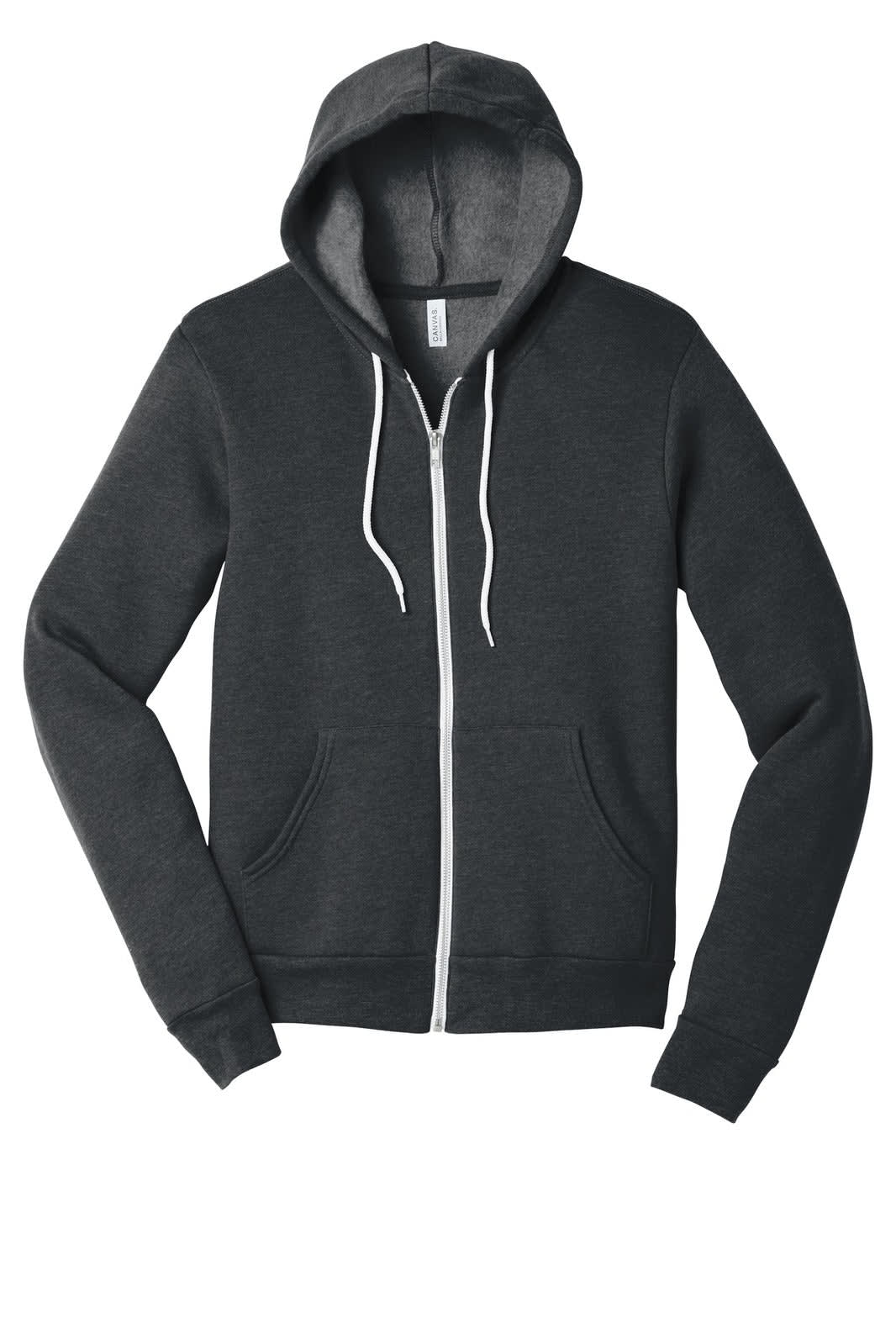 BELLA+CANVAS Unisex Sponge Fleece Full-Zip Hoodie