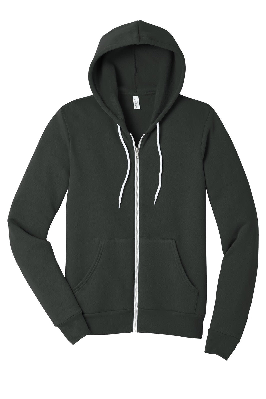 BELLA+CANVAS Unisex Sponge Fleece Full-Zip Hoodie