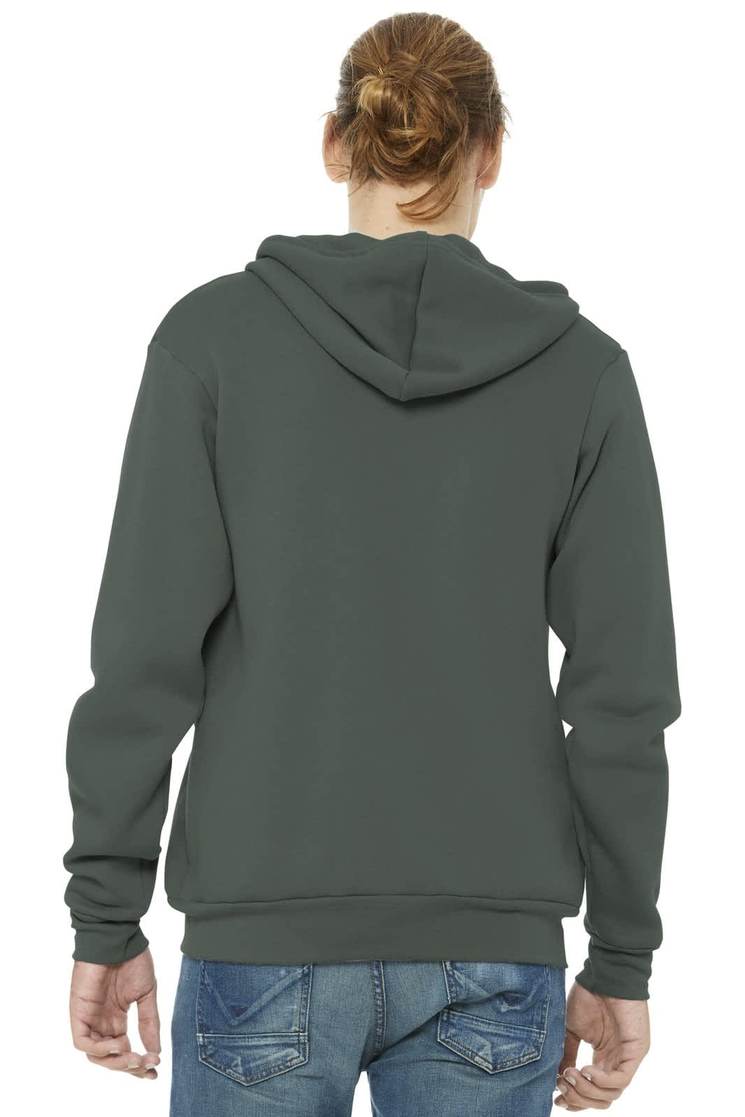 BELLA+CANVAS Unisex Sponge Fleece Full-Zip Hoodie